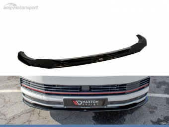 SPOILER LIP DIANTEIRO DESCONTINUADO VW T6 PRETO FOSCO