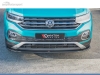SPOILER LIP DIANTEIRO VW T-CROSS LOOK CARBONO