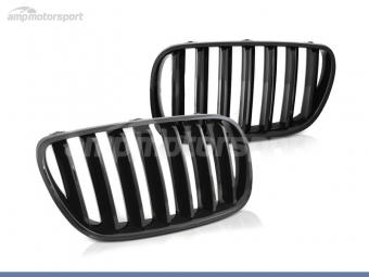 GRELHA DIANTEIRA PARA BMW X3 E83 2007-2010 PRETO BRILHANTE