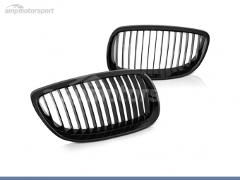 GRELHA DIANTEIRA PARA BMW SERIE 3 E92/E93 2006-2010 PRETO BRILHANTE