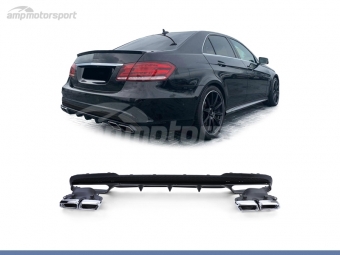 DIFUSOR TRASEIRO MERCEDES CLASE E W212 LOOK E63 AMG