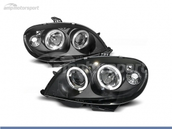 FAROS DELANTEROS OJOS DE ANGEL PARA CITROËN SAXO