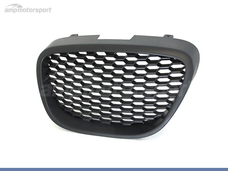 SEAT Leon 1P Toledo /& Altea 5 Negro debadged Panal web frontal Capó Parrilla