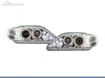 FAROS DELANTEROS OJOS DE ANGEL PARA CITROËN XSARA