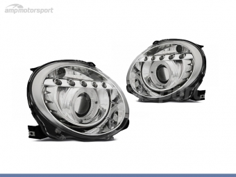 FAROS DELANTEROS LUZ DIURNA LED PARA FIAT 500