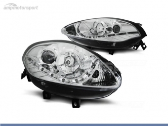 FAROIS DIANTEIROS LUZ DIURNA LED PARA FIAT BRAVO