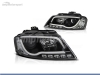 FAROS DELANTEROS LUZ DIURNA REAL TUBE LIGHT PARA AUDI A3 8P / 8PA