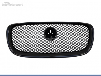 PARRILLA DELANTERA LOOK XFR-S PARA JAGUAR XF X250 2012-2016 NEGRO BRILLO