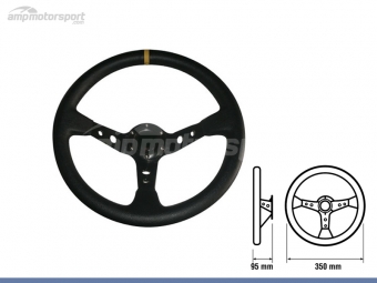 VOLANTE SPORT INVERTIDO EN PIEL SINTÉTICA