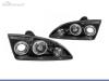 FAROS DELANTEROS OJOS DE ANGEL PARA FORD FOCUS MK2