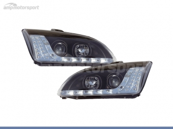 FAROIS DIANTEIROS LUZ DIURNA LED PARA FORD FOCUS MK2