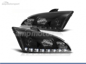 FAROS DELANTEROS LUZ DIURNA LED PARA FORD FOCUS MK2