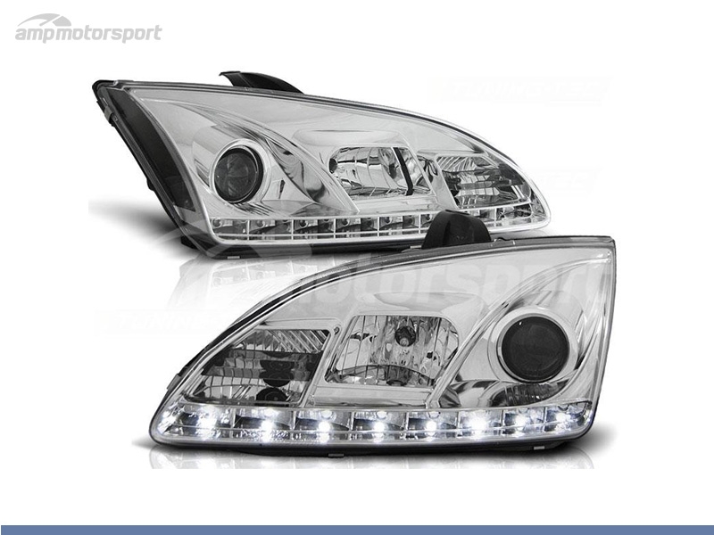 FAROS DELANTEROS LUZ LED PARA FORD FOCUS MK2 - AMP Motorsport