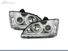 FAROIS DIANTEIROS ANGEL EYE CCFL + LUZ DIURNA PARA FORD FOCUS MK2