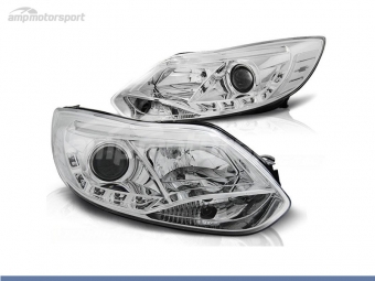 FAROS DELANTEROS LUZ DIURNA TUBE LIGHT PARA FORD FOCUS MK3