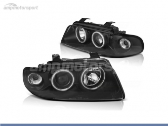 FAROIS DIANTEIROS ANGEL EYE CCFL PARA AUDI A4 B5