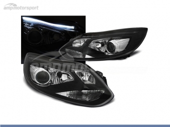 FAROIS DIANTEIROS LUZ DIURNA TUBE LIGHT PARA FORD FOCUS MK3