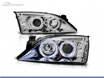 FAROS DELANTEROS OJOS DE ANGEL PARA FORD MONDEO MK3