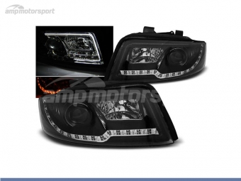 FAROS DELANTEROS LUZ DIURNA TUBE LIGHT PARA AUDI A4 B6 2000-2004