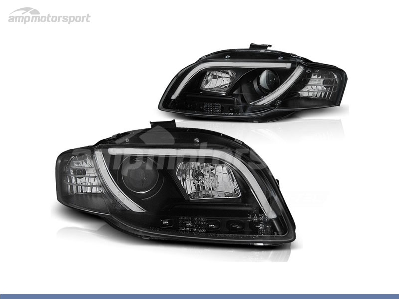 Peça - Farois Dianteiros Luz Diurna Led Real Drl Para Audi A4 B7 20