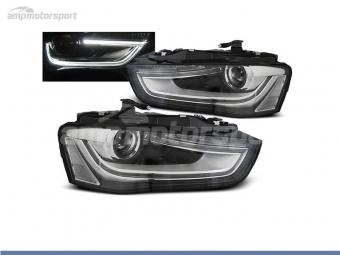 FAROIS DIANTEIROS LUZ DIURNA TUBE LIGHT PARA AUDI A4 B8 2012-2015