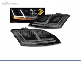 FAROS DELANTEROS LUZ DIURNA LED REAL DRL PARA AUDI TT 8J 2010-2014