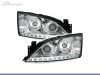 FAROS DELANTEROS OJOS DE ANGEL + LUZ DIURNA PARA FORD MONDEO MK3