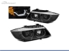 FAROIS DIANTEIROS ANGEL EYE XENON 3D U PARA BMW SERIE 3 E90 / E91 2005-2008