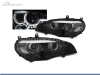 FAROS DELANTEROS OJOS DE ANGEL 3D U PARA BMW X5 E70 2007-2010