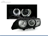 FAROIS DIANTEIROS ANGEL EYE LED PARA BMW X5 E53 1999-2003