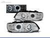 FAROIS DIANTEIROS ANGEL EYE PARA BMW X5 E53 1999-2003