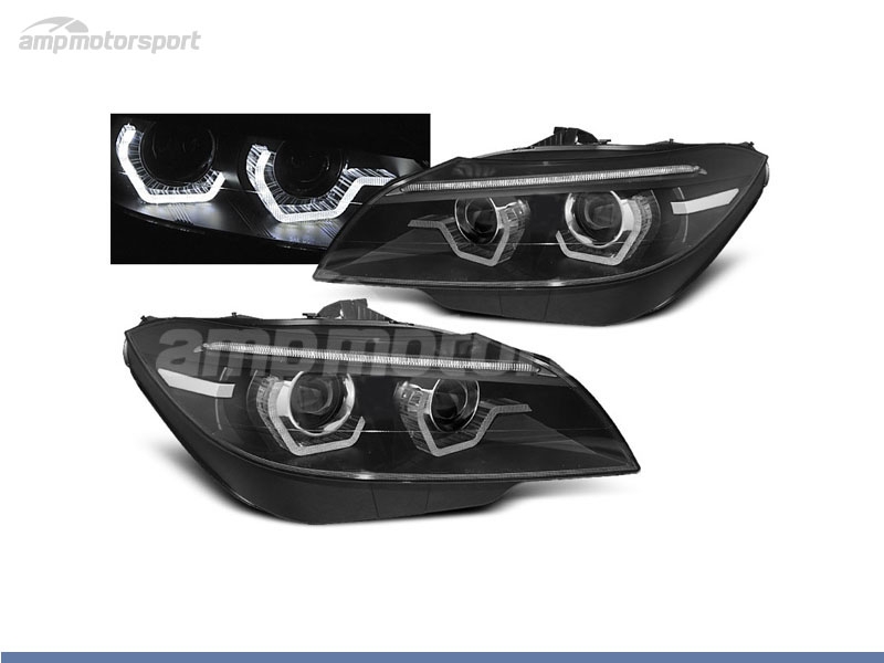 Peça - Farois Dianteiros Angel Eye Xenon 3D U Para Bmw Z4 E89 2009-