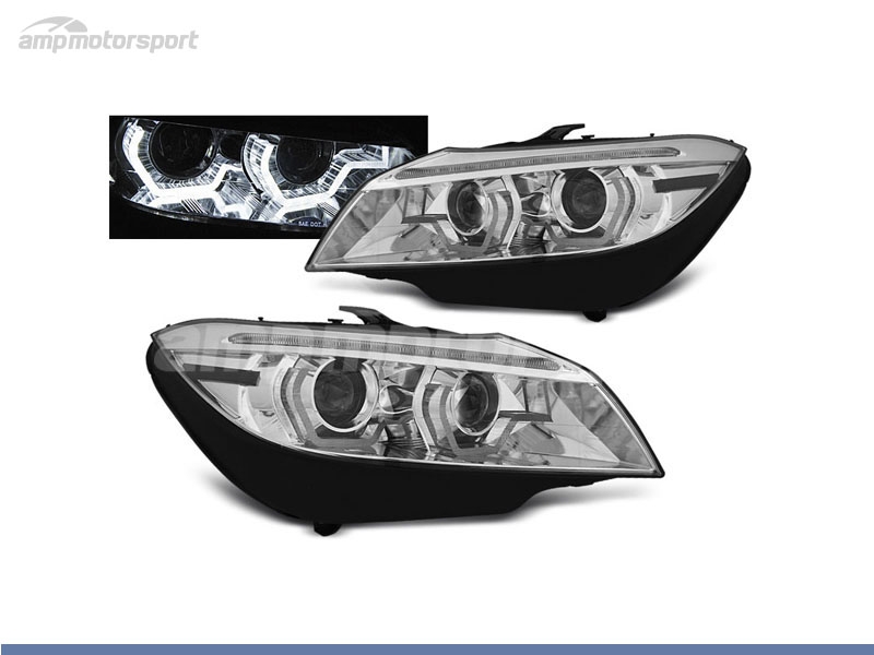 Peça - Farois Dianteiros Angel Eye Xenon 3D U Para Bmw Z4 E89 2009-