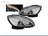 FAROS DELANTEROS LUZ DIURNA TUBE LIGHT PARA MERCEDES CLASE C W204 2007-2010