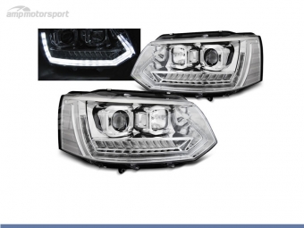 FAROS DELANTEROS LUZ DIURNA TUBE LIGHT PARA VOLKSWAGEN TRANSPORTER T5 2010-2015