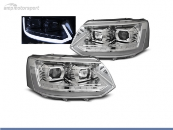 FAROS DELANTEROS LUZ DIURNA TUBE LIGHT PARA VOLKSWAGEN TRANSPORTER T5 2010-2015