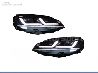 FAROIS DIANTEIROS OSRAM FULL LED PARA VOLKSWAGEN GOLF 7 2012-2017