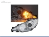 FAROS DELANTEROS OJOS DE ANGEL PARA PEUGEOT 206 2002-2009