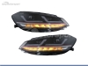 FAROIS DIANTEIROS OSRAM FULL LED PARA VOLKSWAGEN GOLF 7 2017-2020