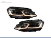 FAROIS DIANTEIROS LUZ DIURNA LED PARA VOLKSWAGEN GOLF 7 2012-2017