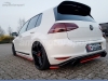 AÑADIDO DE DIFUSOR PARA VW GOLF MK7 GTI CLUBSPORT 2013-2016 ROJO