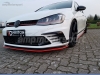 SPOILER DELANTERO VW GOLF MK7 GTI CLUBSPORT ROJO