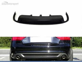 DIFUSOR TRASERO AUDI A5 8T SPORTBACK DOBLE SALIDA SIMPLE 2012-2016