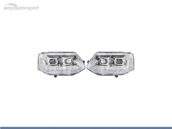 FAROIS DIANTEIROS LUZ DIURNA TUBE LIGHT PARA VOLKSWAGEN TRANSPORTER T5 2010-2015