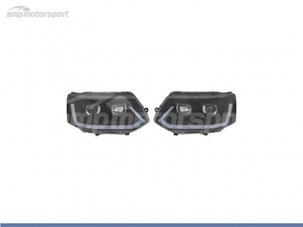 FAROS DELANTEROS LUZ DIURNA LED REAL DRL PARA VOLKSWAGEN TRANSPORTER T5 2010-2015