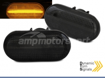 INTERMITENTES LATERALES LED DINÁMICOS PARA RENAULT/DACIA AHUMADOS