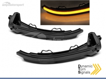 INTERMITENTES DE ESPEJO LED DINÁMICOS PARA AUDI A4/A5 AHUMADOS
