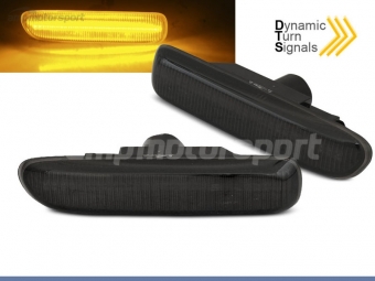 INTERMITENTES LATERALES LED DINÁMICOS PARA BMW E46 AHUMADOS