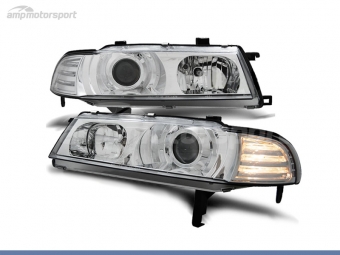 FAROS DELANTEROS LUPA PARA HONDA PRELUDE