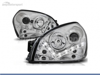 FAROIS DIANTEIROS LUZ DIURNA LED PARA HYUNDAI TUCSON